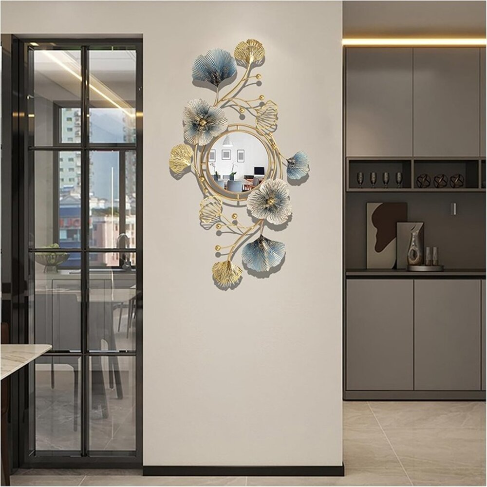 NEW Metal Decorative Wall Mirrors for Living Room, 83 * 48cm - Picture 3 of 8